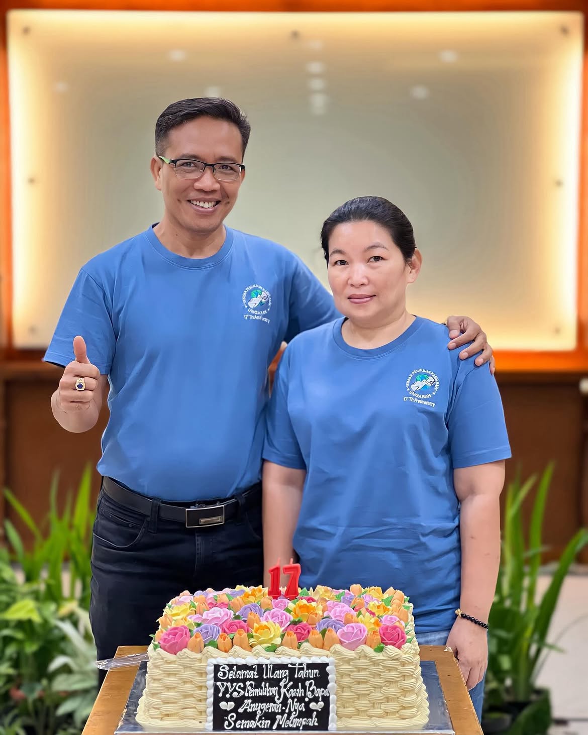 Pimpinan Yayasan Pemulihan Kasih Bapa merayakan 17 tahun pelayanan